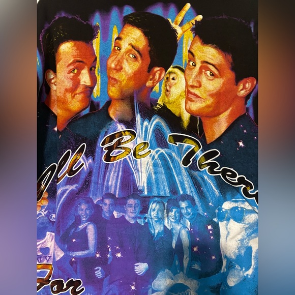 NWOT Backstock Co. Friends AOP graphic tee - Picture 5 of 5